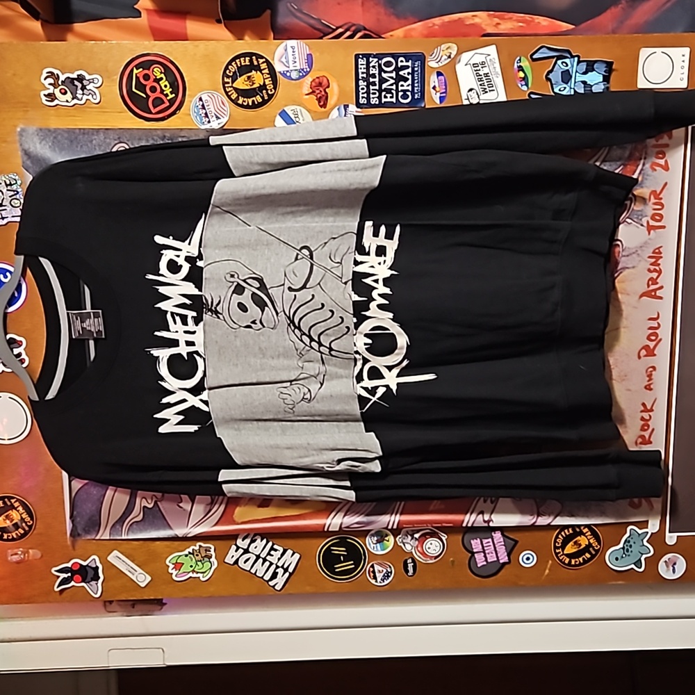 My Chemical Romance color block sweat shirt